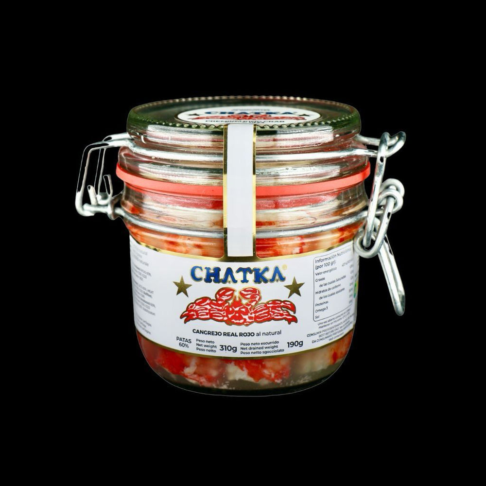 Patas de Cangrejo Real Chatka 60% cristal - 190gr